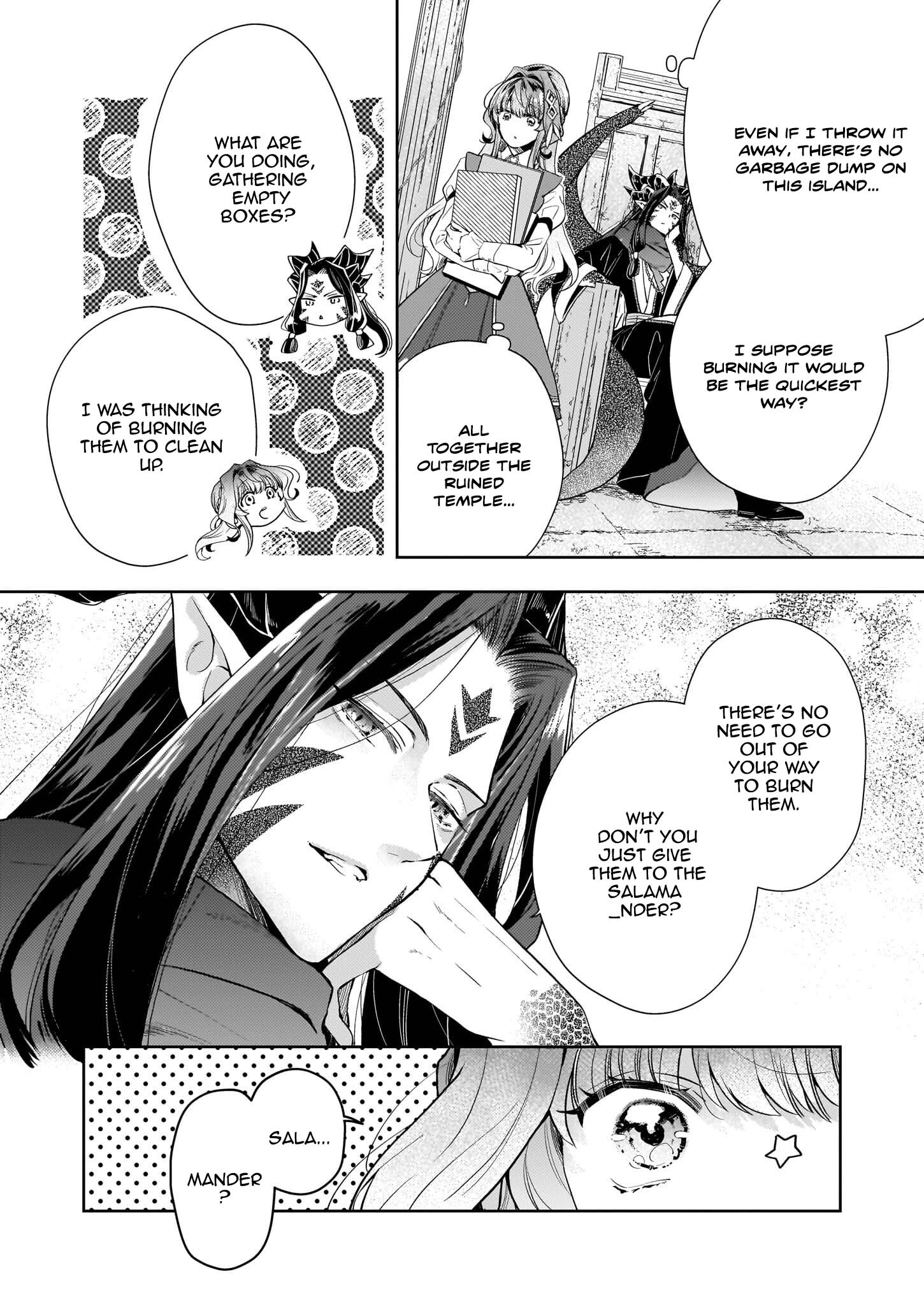 The Abandoned Sacrifice Feeds a Dark Dragon with Her "Delivery" Skill Chapter 4 - page 2